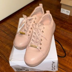 Pink Aldo sneakers